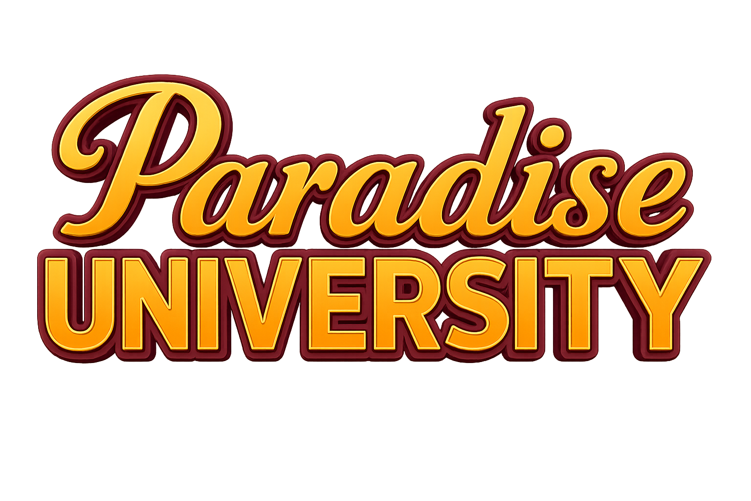 Paradise University Logo